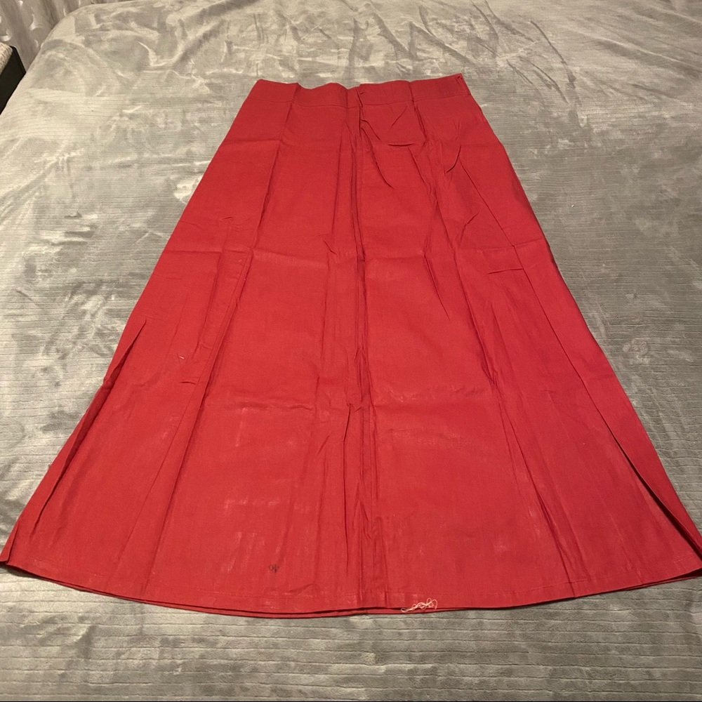 Red Saree Petticoat